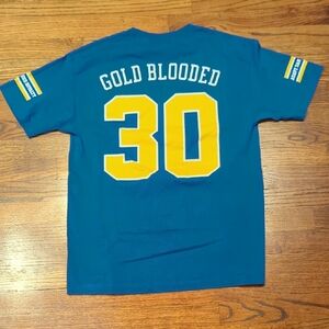 Gold Blooded 30 Graphic Short Sleeve Tee - Blue & Yellow
